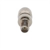 Mini UHF Plug Male to SMA Jack Female Nickel Coaxial Adapter