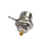 UHF Jack Female Crimp Connector for Cable, with Nut Washer Intercom RF Connector