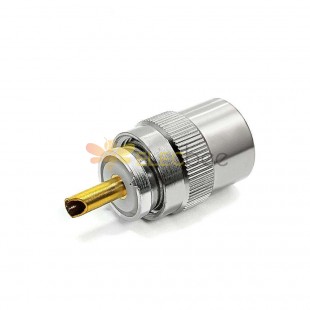  UHF Plug Male Connector Coaxial Crimp Solder for Cable RG58/RG142/RG223