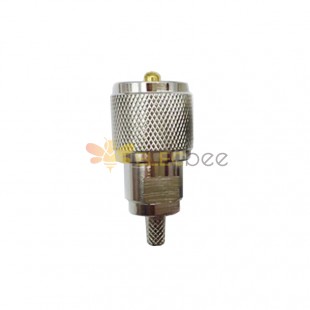 UHF Plug Male Connector Crimp for Cable RG58/RG223/RG142