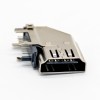 Angled HDMI Connector Femme Type pour application PCB