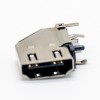 الزاوية موصل HDMI الإناث نوع لتطبيق PCB