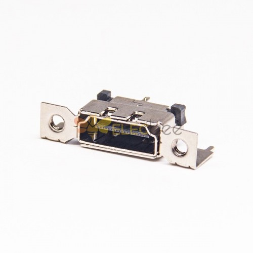 Connettore maschile HDMI 19p Straight DIP per PCB