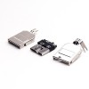 3.0 Micro Usb Connector Male Type 9p with Shell