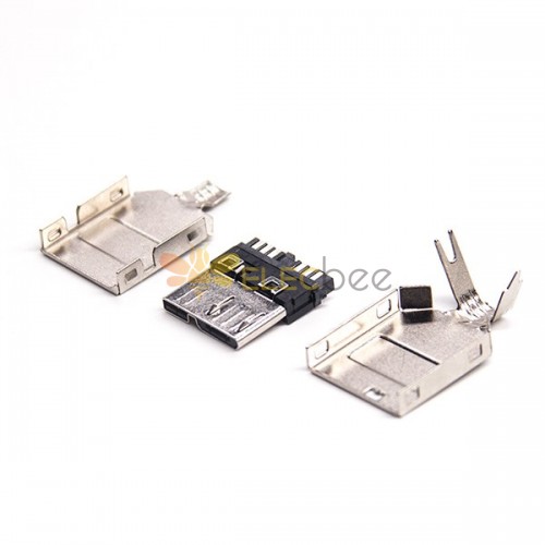 3.0 Micro-USB-Stecker, männlich, Typ 9p mit Gehäuse, 20 Stück