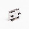 Micro B USB Feminino Conector 5 Pin SMT Tipo B em linha reta para PCB