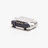 Telefon için Micro USB 5 Pin Type B Düz SMT Düz Soket