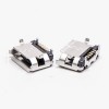 Micro USB B Female Connector 5 Pin SMT Type B Straight for PCB Mount 8.3-4.45 20pcs