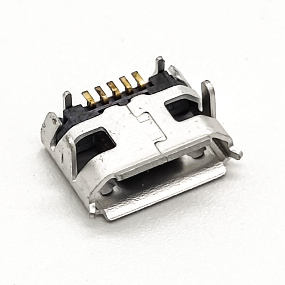 Micro-USB-B-Buchse mit Pinbelegung, SMT-Typ für Leiterplatte, 20 Stück