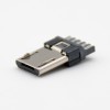 Micro USB B Male 3.0 5 pin Connector Solder Type For Cable