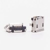 PCB Montaj için Micro USB Female 5 Pin Type B SMT 180° 5.65