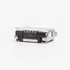Micro USB Female Connector 5 Pin Type A Straight SMT for PCB