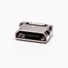 マイクロ USB メス ピン配置 DIP 5.65 タイプ B SMT 5 ピン 電話用