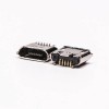 Micro USB hembra enchufe 5 pines SMT tipo B recto para PCB