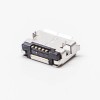 Mikro USB Dişi Soket Tipi A DIP Delikten Düz