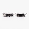 Micro-USB-Buchse, 5-polig, Typ B, gerade, versetzt, Typ SMT für Telefon, 9,65 mm, 20 Stück