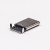 Conector Micro USB Tipo B ángulo recto Macho SMD para montaje en placa CI