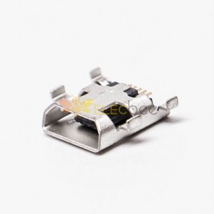Micro USB Type B Female Offset Type SMT for PCB Mount