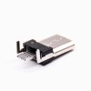 USB2.0介面Micro-B 5芯直式公頭 插孔式PCB板安裝