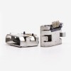 USB micro femmina 5 pin tipo SMT 180 gradi per montaggio su PCB 20 pezzi