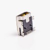 Micro USB hembra montaje en panel 90 grados SMT tipo B conector