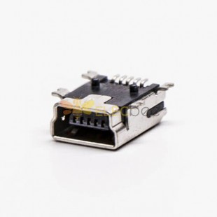 Mini USB Female Panel Mount 90 Degree SMT Type B Connector 20pcs