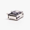 Mini USB hembra montaje en panel 90 grados SMT tipo B conector 20 piezas