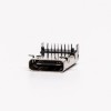 10pcs Female USB Type C Right Angled SMT and DIP Normal packing