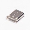 PCB Montaj için 10pcs Type C 24 Pin Soketi Düz 180 Derece Delik