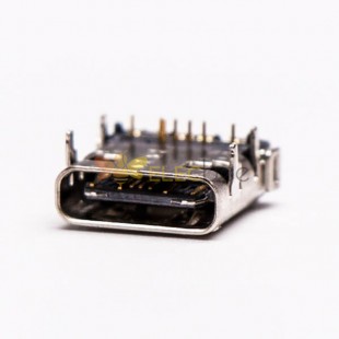 PCB 마운트용 10pcs 타입 C 커넥터 USB 3.0 DIP 및 SMT 암 일반 포장