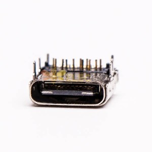 10pcs Type C Connector USB Female Right Angled DIP SMT for PCB Mount