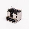 10pcs Type C Female Connector Right Angled SMT for PCB Mount