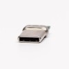 10pcs Type C Straight Quick Male PCB Mount USB3.0 Connector