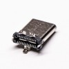 PCB Montaj için 10pcs Type C USB Düz Kadın 180 Derece SMT