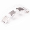 10pcs USB C tipo hembra 90 grados SMT tipo de compensación Embalaje de carretes