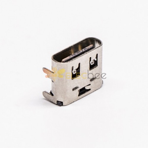 10шт USB Тип C 90 градусов женщин SMT через отверстие для ПХД Маунт Нормальная упаковка