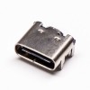 10pcs USB Tipo C Conector Feminino Direito Angular SMT