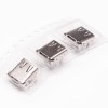 10pcs USB Tipo C Conector Direito Angular Feminino SMT e DIP