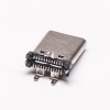 10pcs USB Tipo C Conector Vertical Tipo Macho 180 Grados SMT para Montaje en PCB