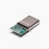 10pcs USB Tipo C conector macho recto 180 grados