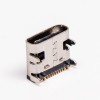 PCB Montaj için 10pcs USB Type C Port Kadın Sağ Açılı SMT DIP