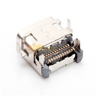 3.1 USB Type-C Feminino 24 Pin para redes de pc