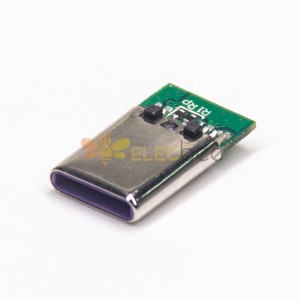 3.0 Tipo C Plug 24p con PCB