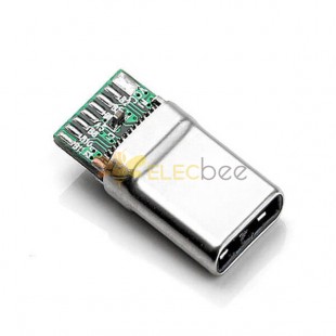Male Centronics Connector 24 pin 3.0 SMT with PCB 20pcs