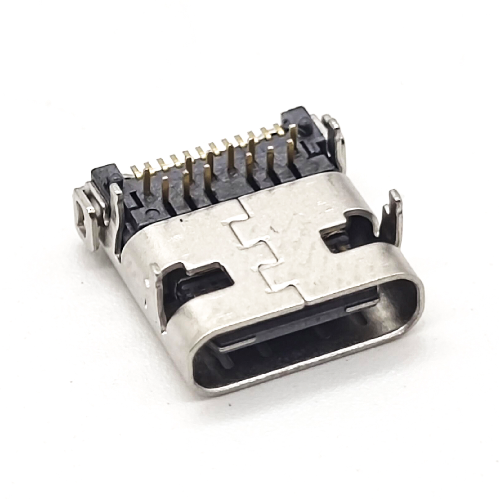 Precio de fábrica OEM 3,1 tipo C hembra 24 pines USB tipo C conector 20 piezas
