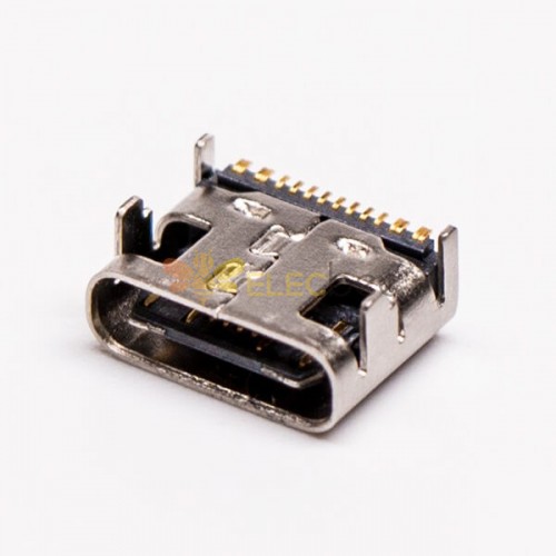 PCBマウント用タイプCコネクタ90度USB 3.0 SMT