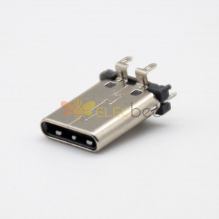 Type C Connecteur USB 24 Pin Type de SMT droite mâle