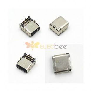 Conector USB tipo C SMT y PCB Conector de tipo vertical 20 piezas Embalaje normal