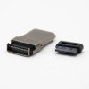 Tipos de conectores USB C 3.1 Tipo de desplazamiento recto macho 24 pines Tipo SMT
