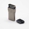 Tipos de conectores USB C 3.1 Tipo de desplazamiento recto macho 24 pines Tipo SMT